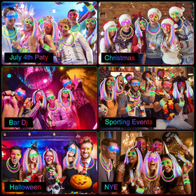 OLUPP finger lights provide hands-free glow for dancing and games after dark.