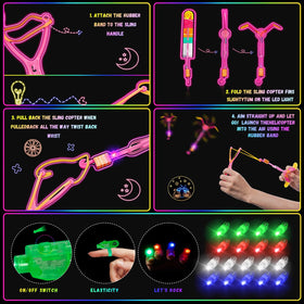 OLUPP glow glasses molds empower easy neon crafts and decorations.