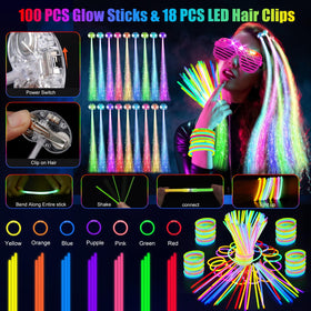 OLUPP neon party decorations create a vibrant atmosphere with bright colors and dynamic lighting