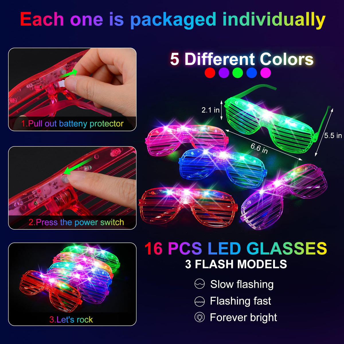 OLUPP packaging display shows all components for quick party setup.