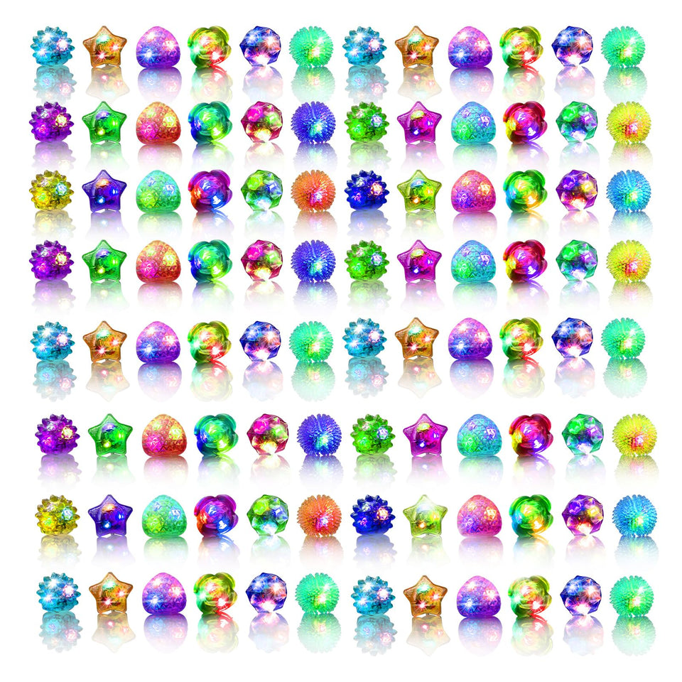 OLUPP light up rings glow in multi colors for party fun.