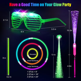 OLUPP glow set enhances safety and visibility at night events during celebrations
