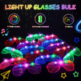 OLUPP glow glasses suitable for wedding birthday and concert events