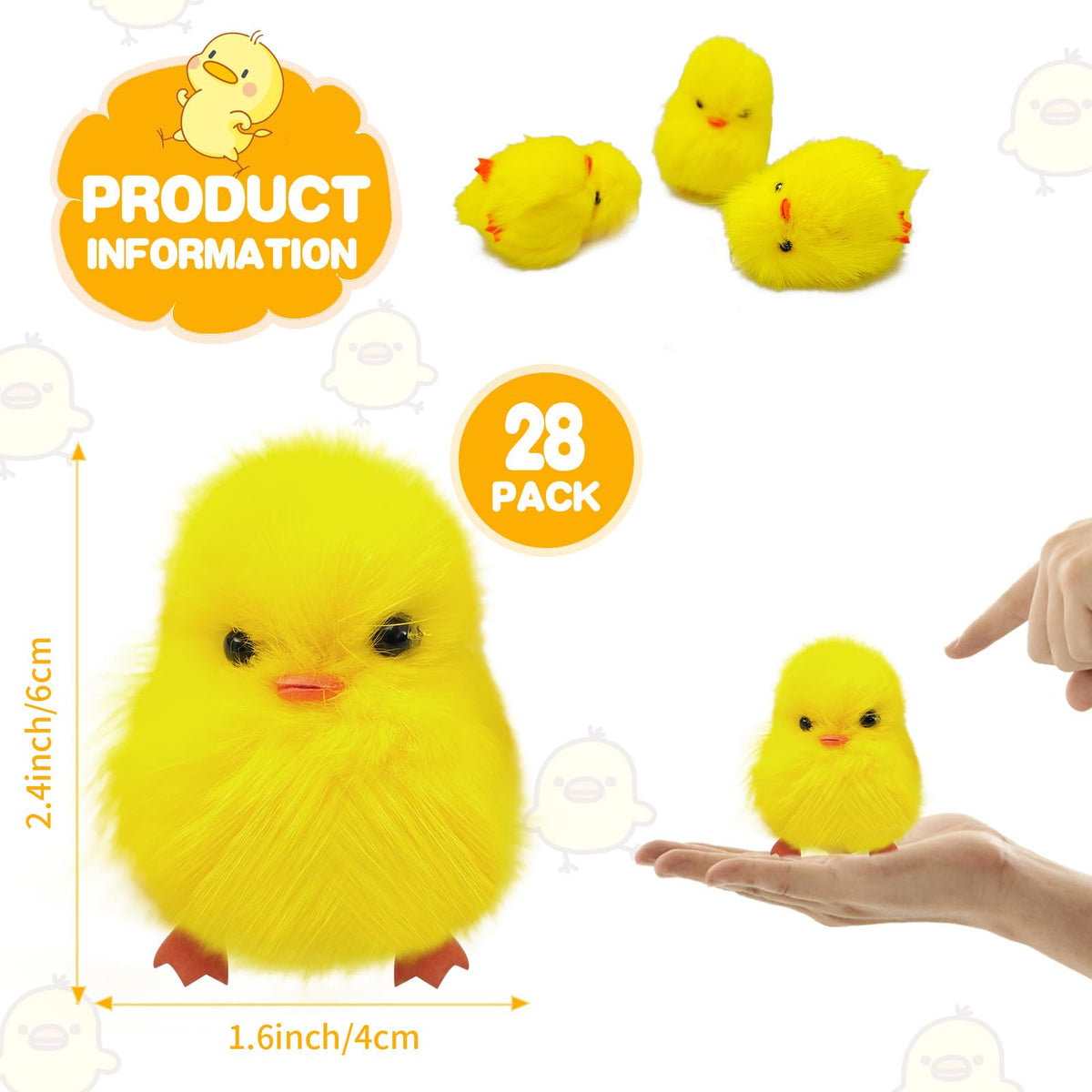Olutacot miniature chick eyes add vivid character to crafts