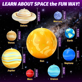 Durable, eco-friendly OMKSIH planets ready for years of display and play