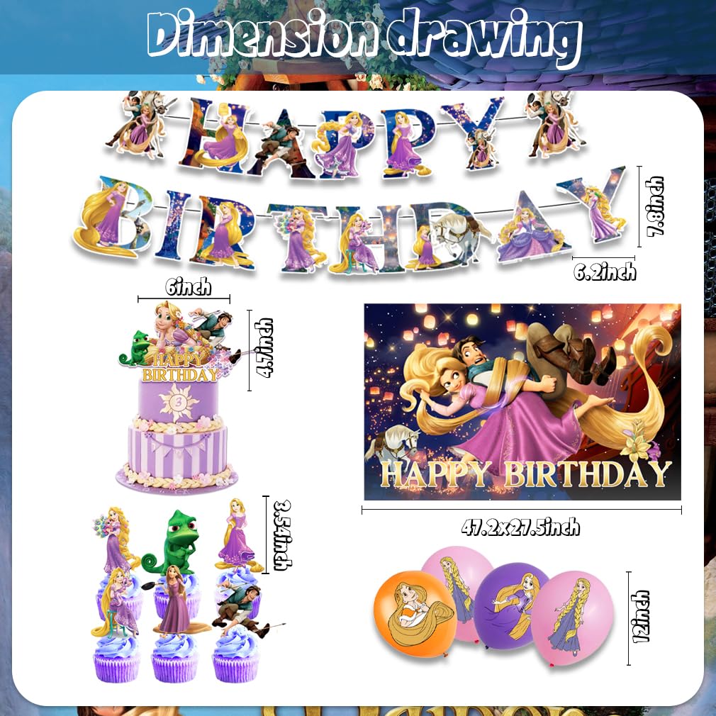 Omto Princess balloons brighten the party setup for memorable celebrations