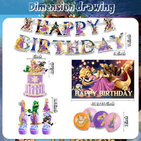 Omto Princess balloons brighten the party setup for memorable celebrations