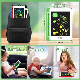 OMXDG 6.5-inch colorful doodle board for kids encouraging imaginative play.