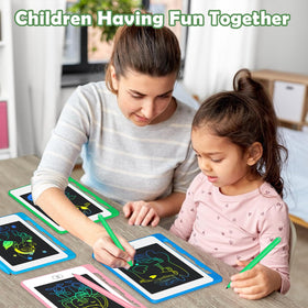 OMXDG portable educational toy ideal for car trips and quiet time.