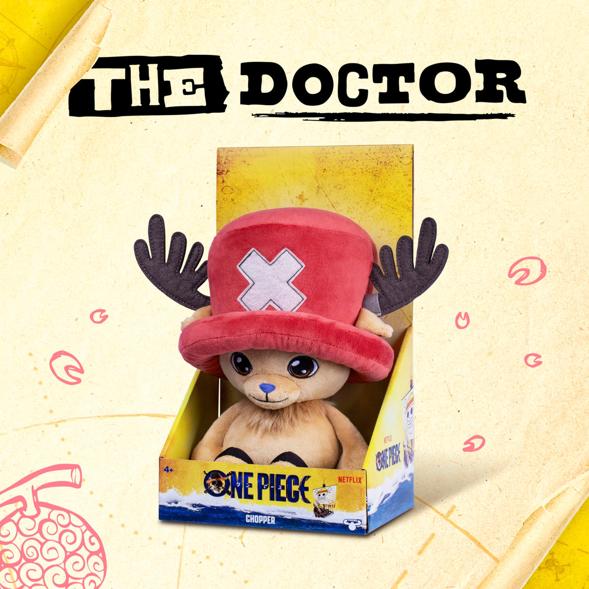 Chopper hat and antlers detail captures Netflix live-action look for collectors.