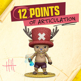 One Piece Tony Tony Chopper swappable faces enables expressive posing