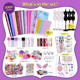 ONE TO FOUR boutique materials kit with 26 swatches