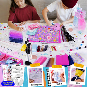 ONE TO FOUR decorative flowers and bows embellish looks with flair