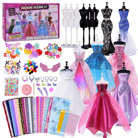 ONE TO FOUR six-mannequins display for kids fashion design practice