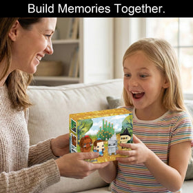 onederbkk classic action figure building set abs material smooth colors safe for kids.