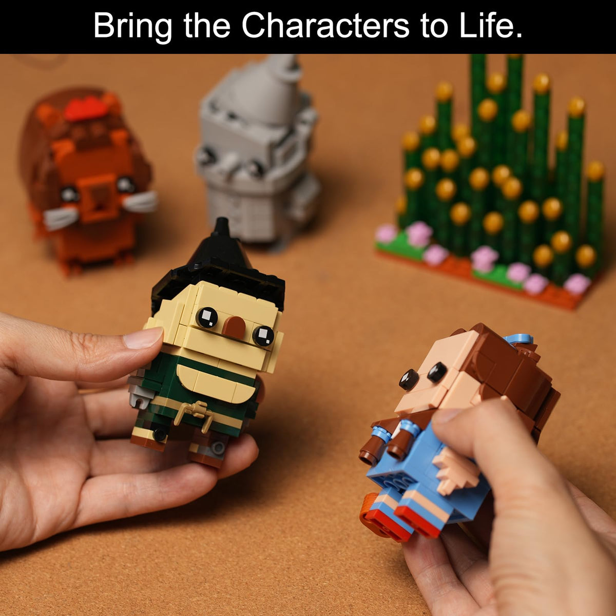 onederbkk classic action figure building set gift box packaging enhances gifting experience.
