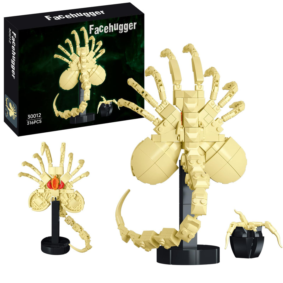 Onederbkk Halloween Xenomorph Facehugger kit for collectible display and safe play.