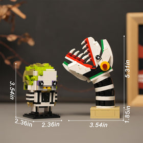 Onederbkk horror monster snake figure build – bold desk decor centerpiece