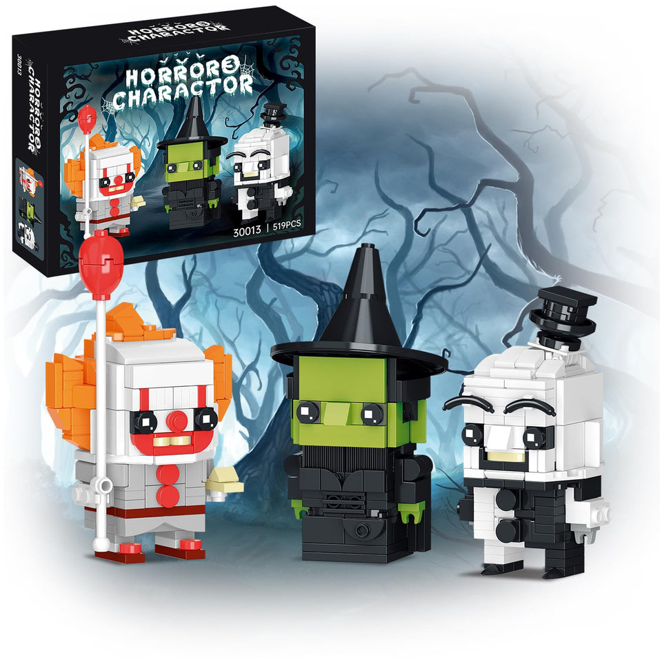 Onederbkk Horror Trio packaging image, perfect for gifting and shelf display of the build kit