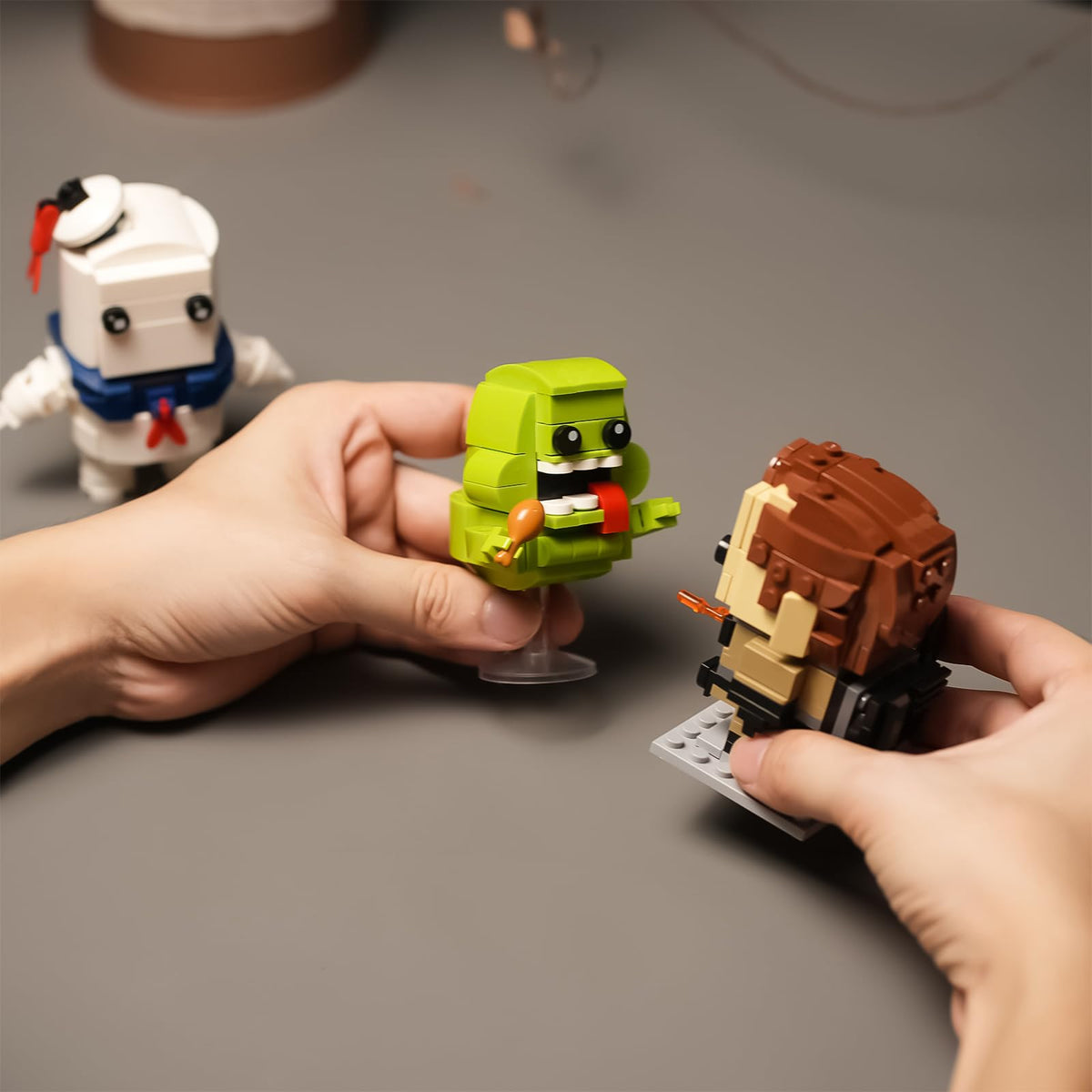 Onederbkk lego-compatible ghost figures for creative builds