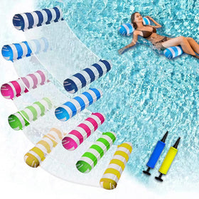Oneirion JUXIAO XL hammock float for hands-free sunbathing on water.
