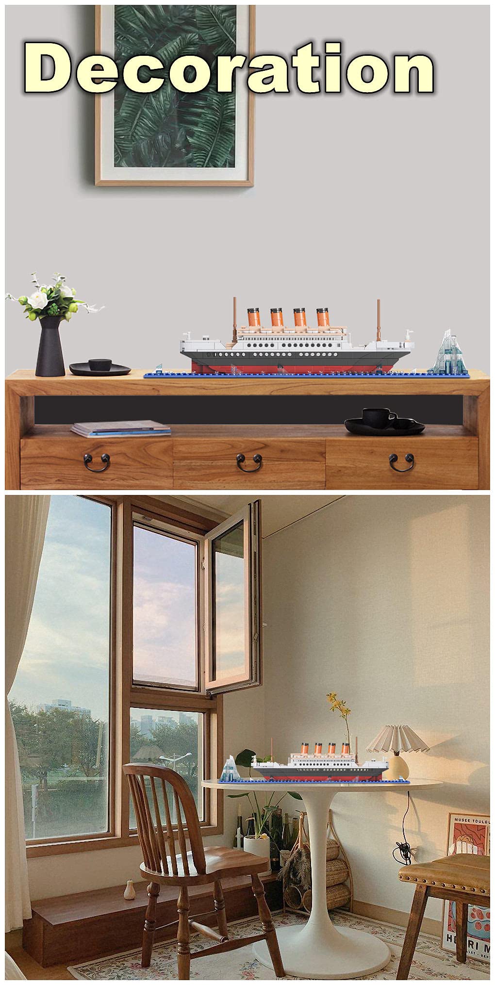OneNext Titanic model step-by-step instructions guiding easy building