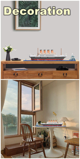 OneNext Titanic model step-by-step instructions guiding easy building