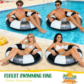 ONEPTY inner 15x15 inch lounging space for comfortable floating.