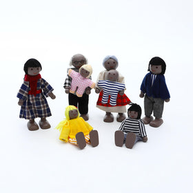 ONEST parents dolls in soft fabrics for gentle, tactile play sessions.