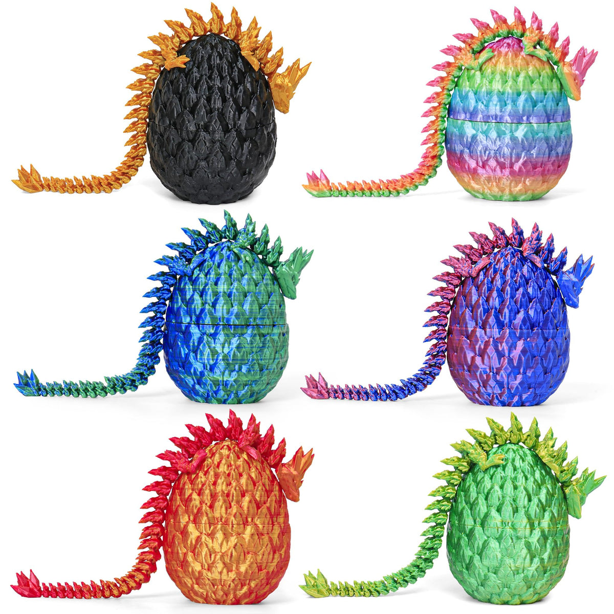 ONEVIVE Dragon Egg displays advanced 3D printing detail for realistic dragon textures.