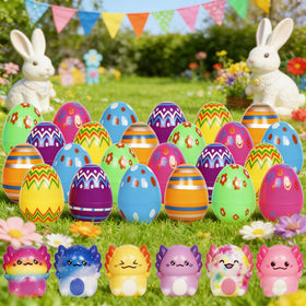 ONEVIVE Easter basket stuffer featuring axolotl squishies for surprises.