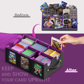Oneyus removable dividers help label sections for organized storage.