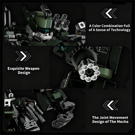 ONIMISC Mecha robot in pose demonstrates versatile play and storytelling