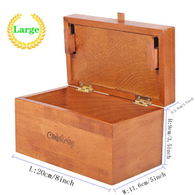 Onietoiy secret compartment box open revealing hidden space for a surprise