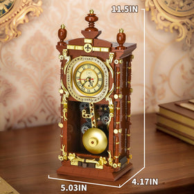 ONITUOFO Retro Clock detailed dial suits vintage interiors.