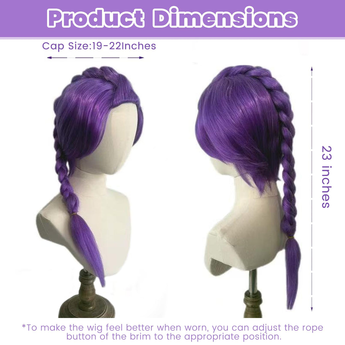 Onlookers matte fiber wig close-up shows natural texture and durable color.