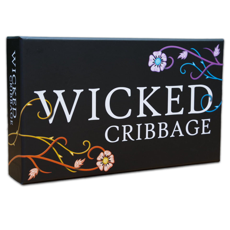 Only Then Studios Wicked Cribbage card deck for fast learning and new twists.