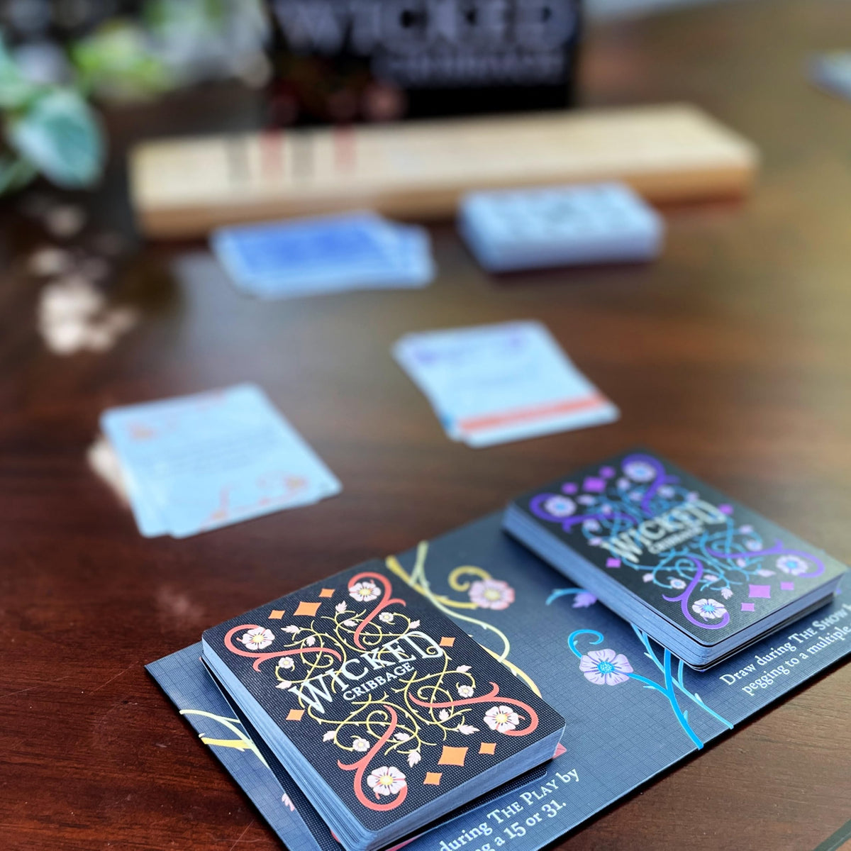 Only Then Studios Wicked Cribbage core cards layout highlights fresh gambles.