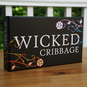 Only Then Studios Wicked Cribbage gift-pack presentation suggests a thoughtful game-night gift.
