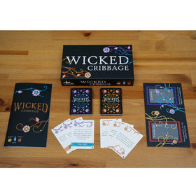 Only Then Studios Wicked Cribbage travel box photo showcases on-the-go play.