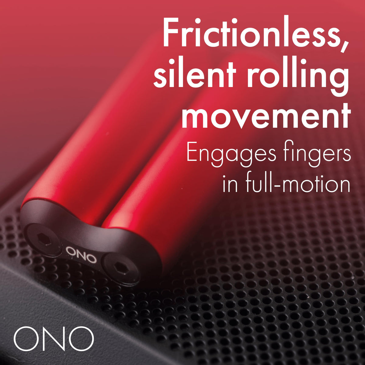 ONO Roller compact design fits pockets for on-the-go focus.