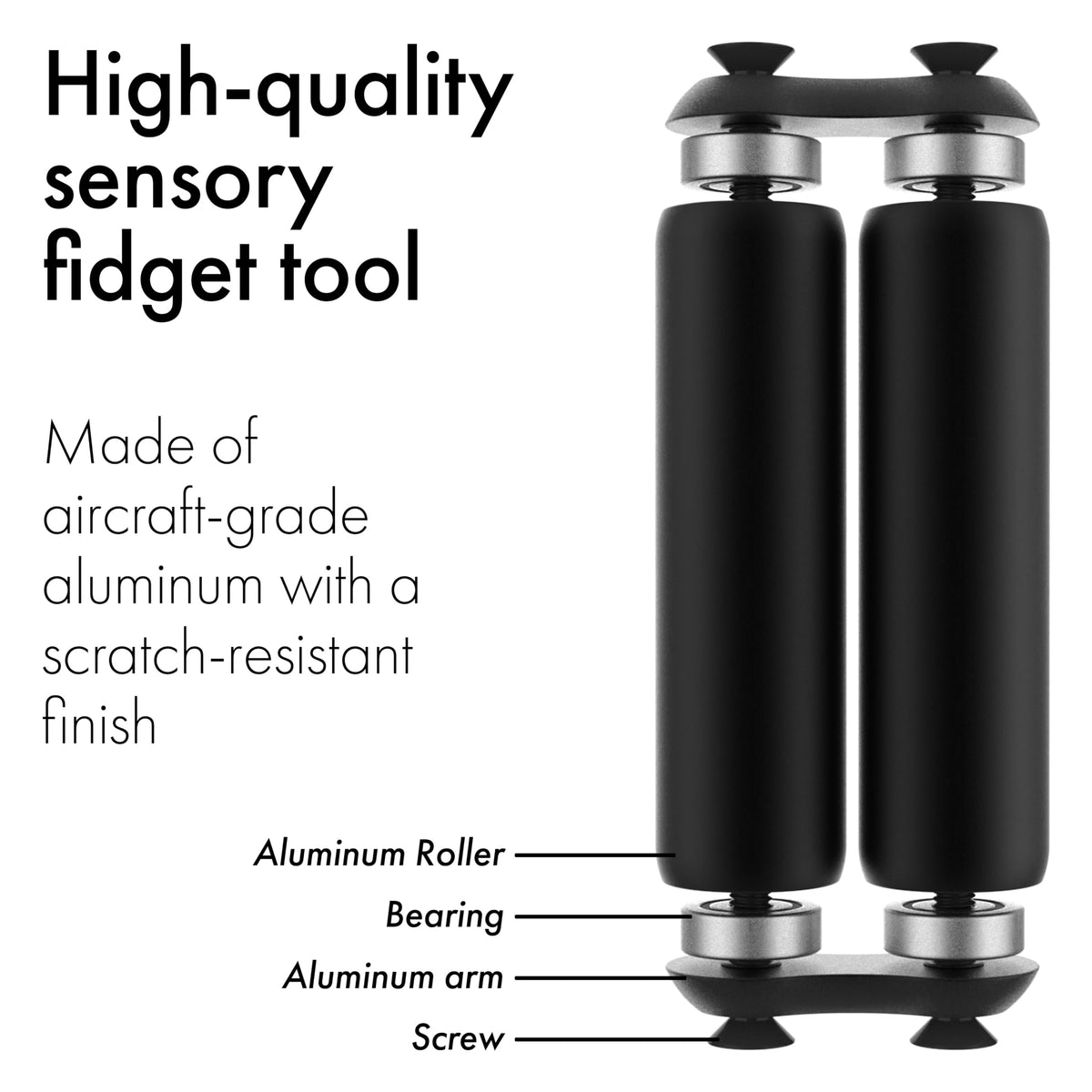 ONO Roller compact portable design fits in the palm for easy carrying.