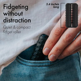 ONO Roller compact portable design improves on-the-go focus and calm.