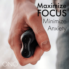 ONO Roller on desk promotes focused breaks and stress relief during work.