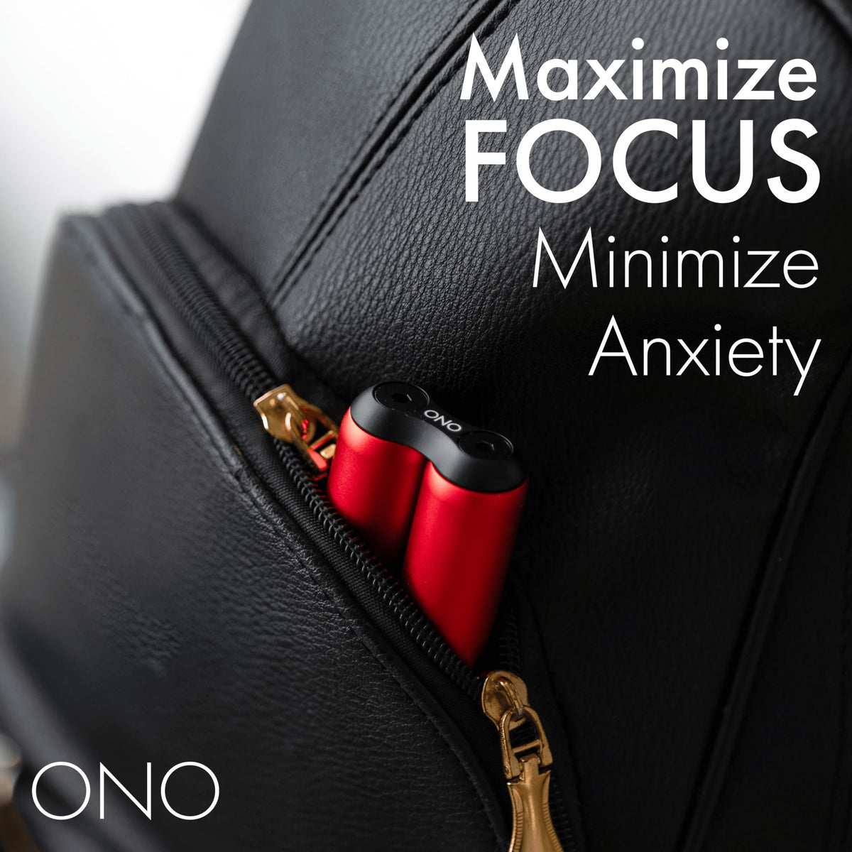 ONO Roller on a desk setup conveys quiet, low-profile operation.