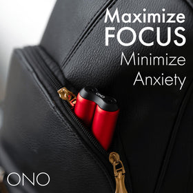 ONO Roller on a desk setup conveys quiet, low-profile operation.
