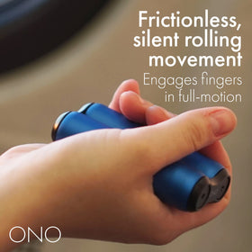 ONO Roller Sapphire ergonomic grip enhances comfort during long work sessions