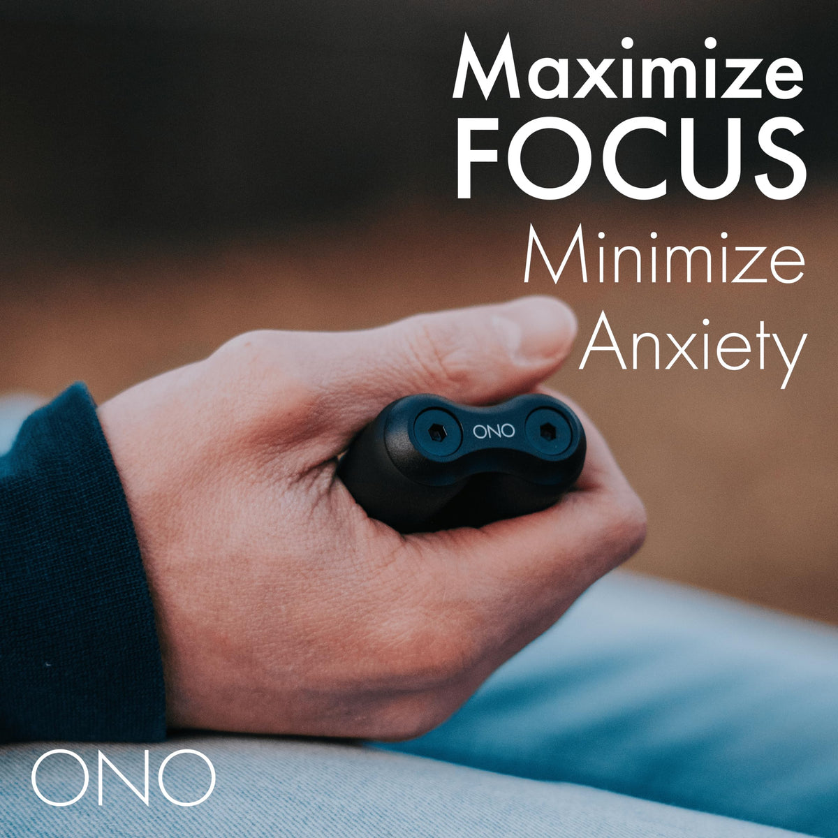 ONO Roller promotes focus and clarity during tasks