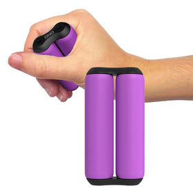 ONO Roller Jr front view in purple highlighting compact, portable stress relief for on-the-go use.