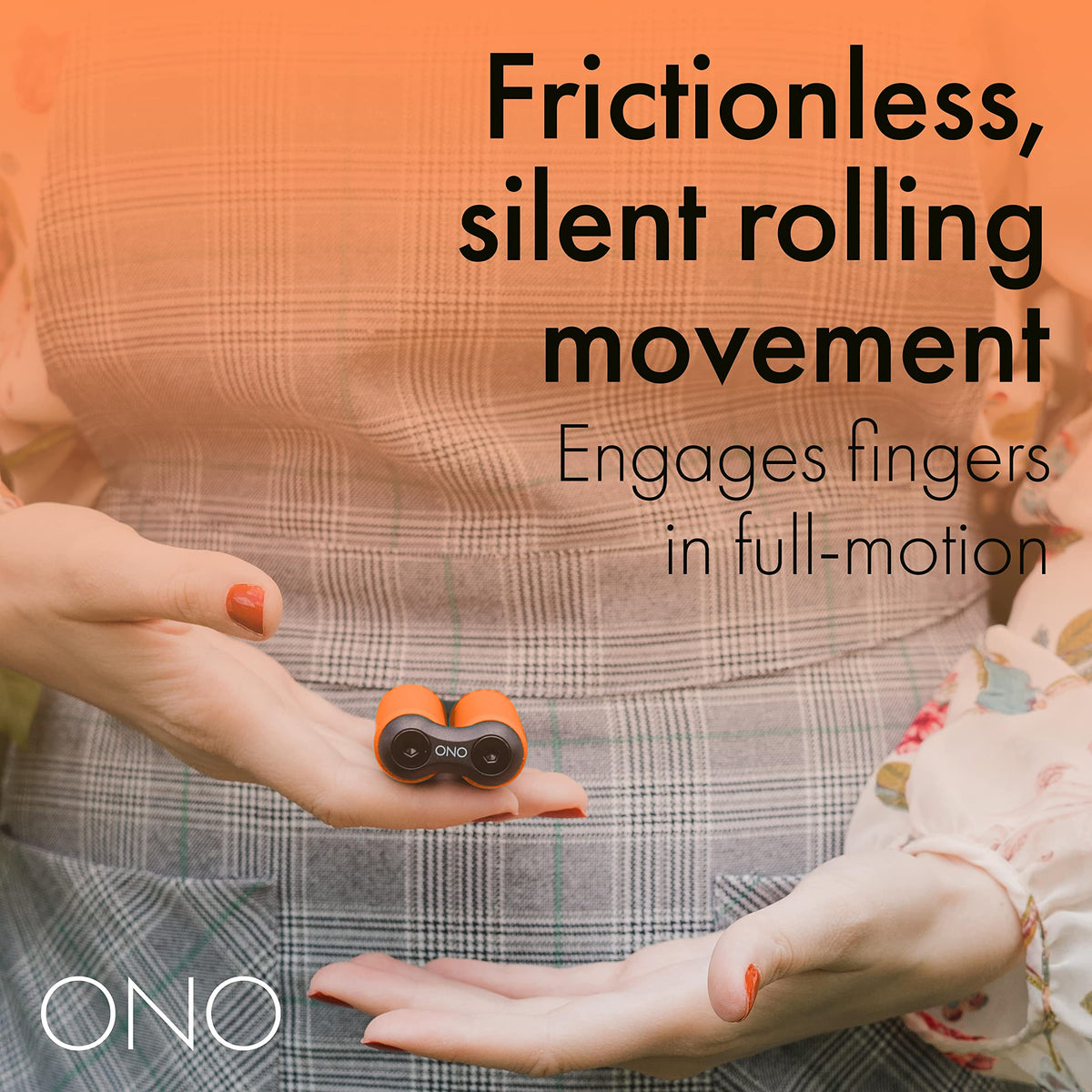 ONO Roller multiple-play modes for curling, sliding, or rolling across surfaces